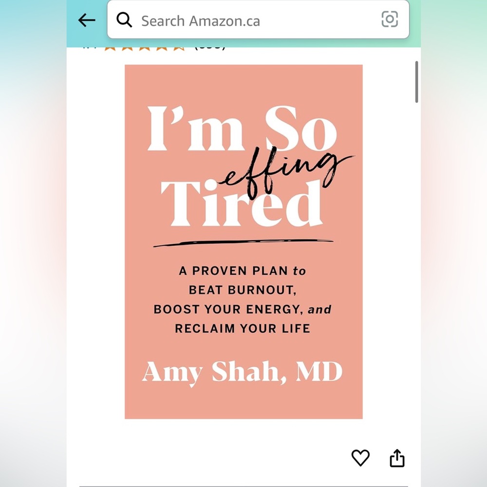 I’m So Effing Tired by Amy Shah